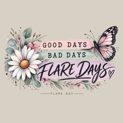 Good Days, Bad Days, Flare Days - Women's Cap Design