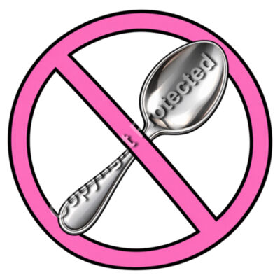 No Spoons Cushion Cover Design