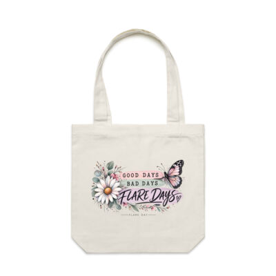 Good Days, Bad Days, Flare Days - Tote Bag Thumbnail
