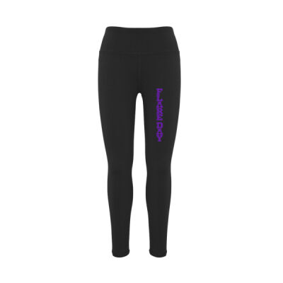 Flare Day Comfort Leggings -- Lavender Print Thumbnail