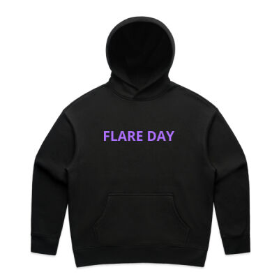 Flare Day Classic Hoodie - Lavender Print  Thumbnail