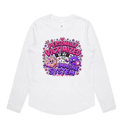 Personally Victimized by my Immune System Long Sleeve Tee  Thumbnail