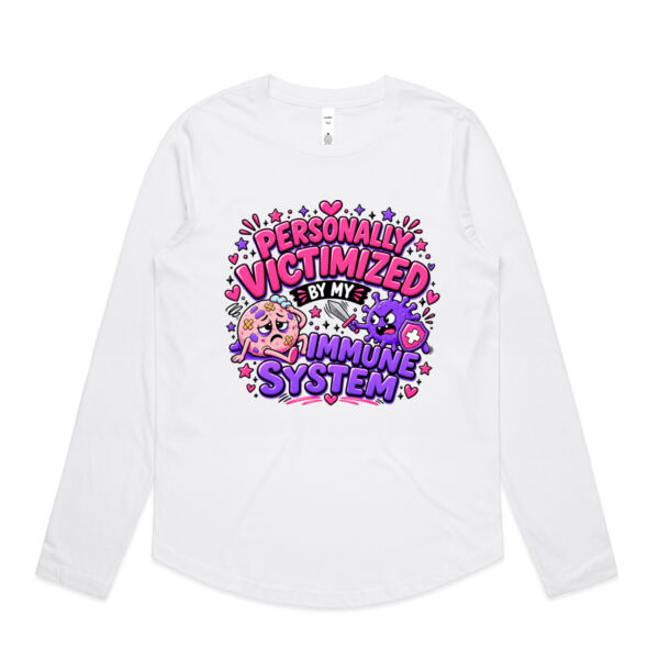 Personally Victimized by my Immune System Long Sleeve Tee  Thumbnail