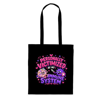 Personally Victimized By My Immune System Tote Bag Thumbnail