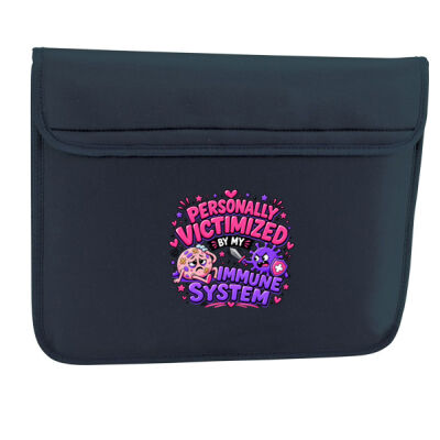 Personally Victimized by my Immune System Laptop Sleeve Thumbnail