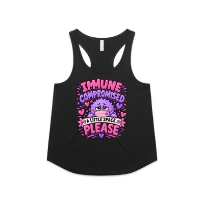 Immune Compromised Racerback Singlet Thumbnail
