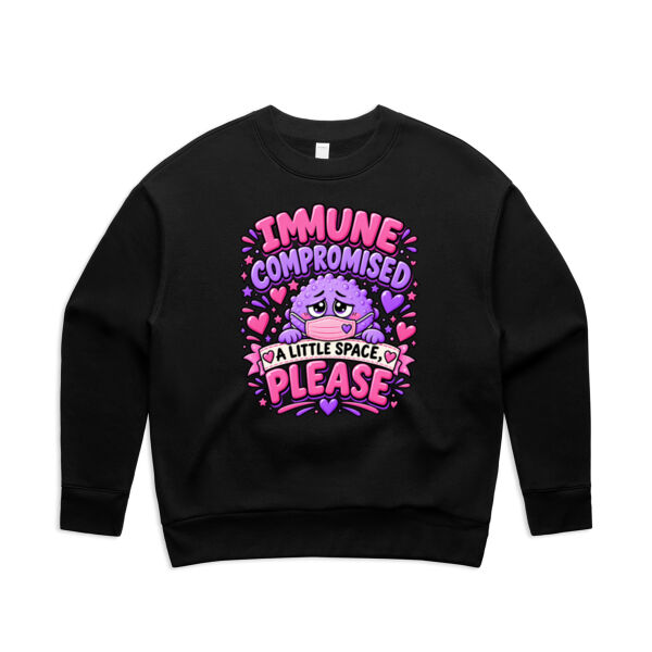 Immune Compromised Crew Sweatshirt Thumbnail