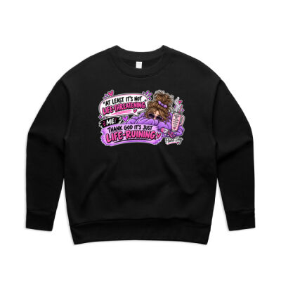 Just Life Ruining Crew Sweatshirt Thumbnail