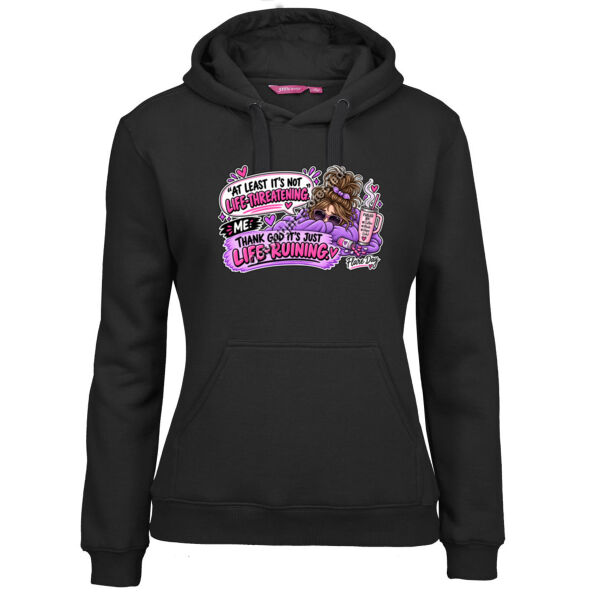 Just Life Ruining Fleece Hoodie Thumbnail