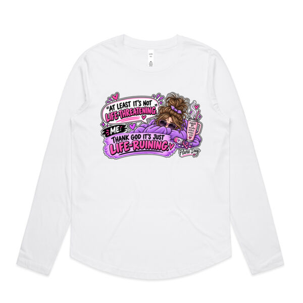 Just Life Ruining Long Sleeve Tee Thumbnail