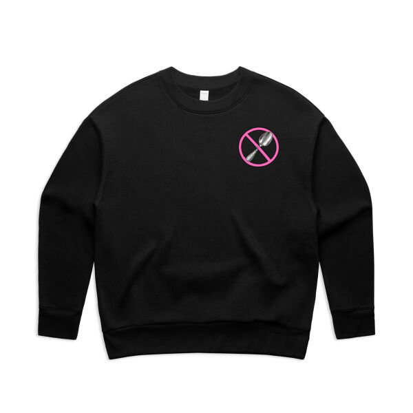 No Spoons Crew Sweatshirt Thumbnail