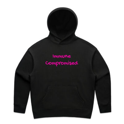 Immune Compromised Slogan Hoodie Thumbnail