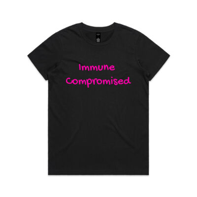 Immune Compromised Slogan Tee Thumbnail