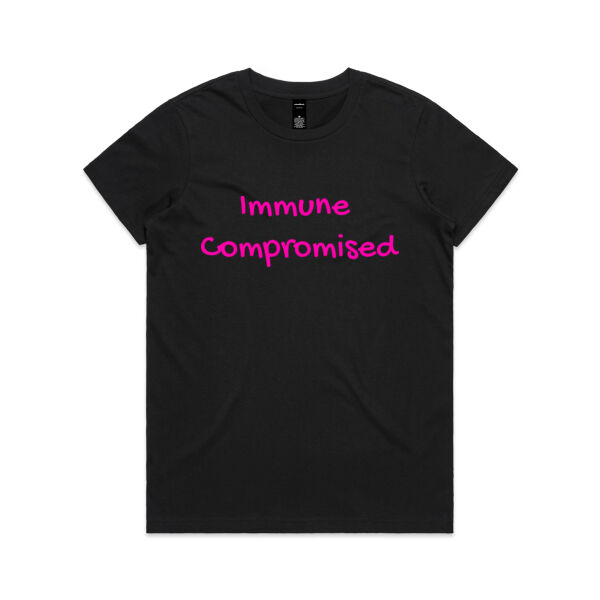 Immune Compromised Slogan Tee Thumbnail