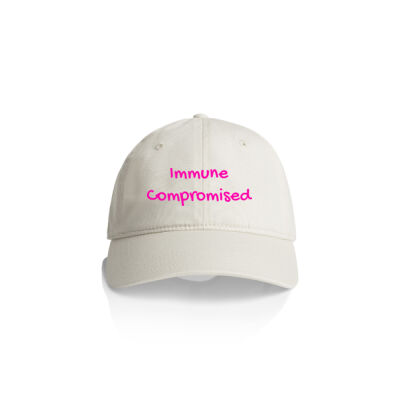 Immune Compromised Slogan Women's Cap Thumbnail