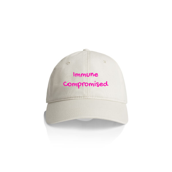 Immune Compromised Slogan Women's Cap Thumbnail